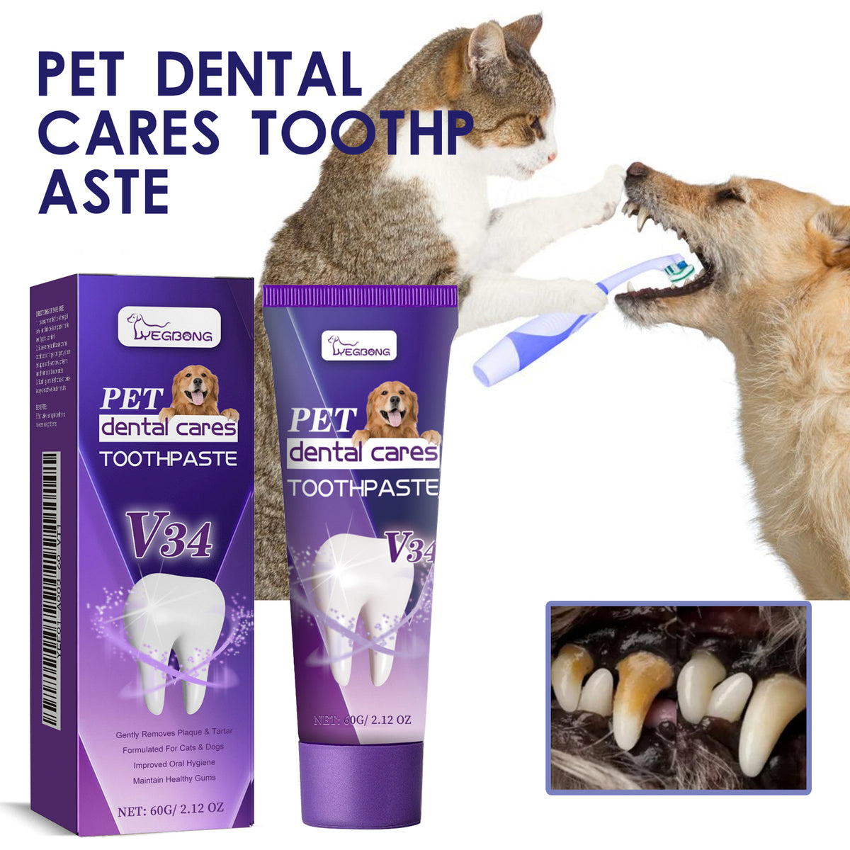 Pet Dental Toothpaste by eprolo