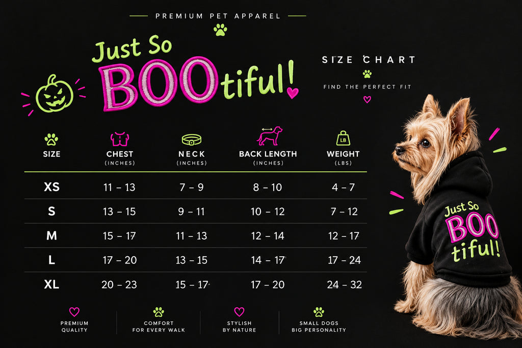 Halloween Pet Hoodie for Small Dogs and Cats Autumn Winter Clothing