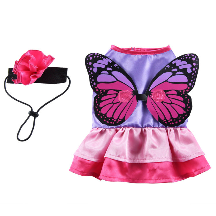 Butterfly Fairy Halloween Costume for Pets by eprolo