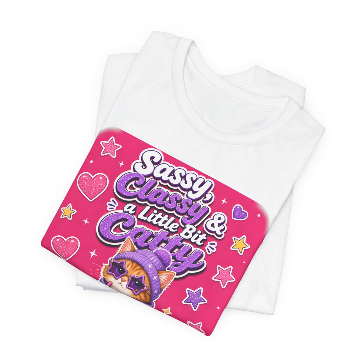 Sassy, Classy & a Little Bit Catty Tee | Spoiled Pet Luxe