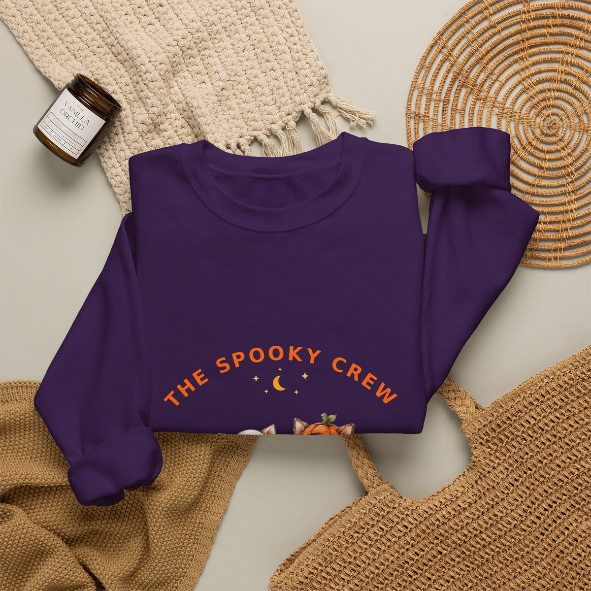 The Spooky Crew Halloween Sweatshirt — Funny Chihuahua Costume Dogs | Spoiled Pet Luxe