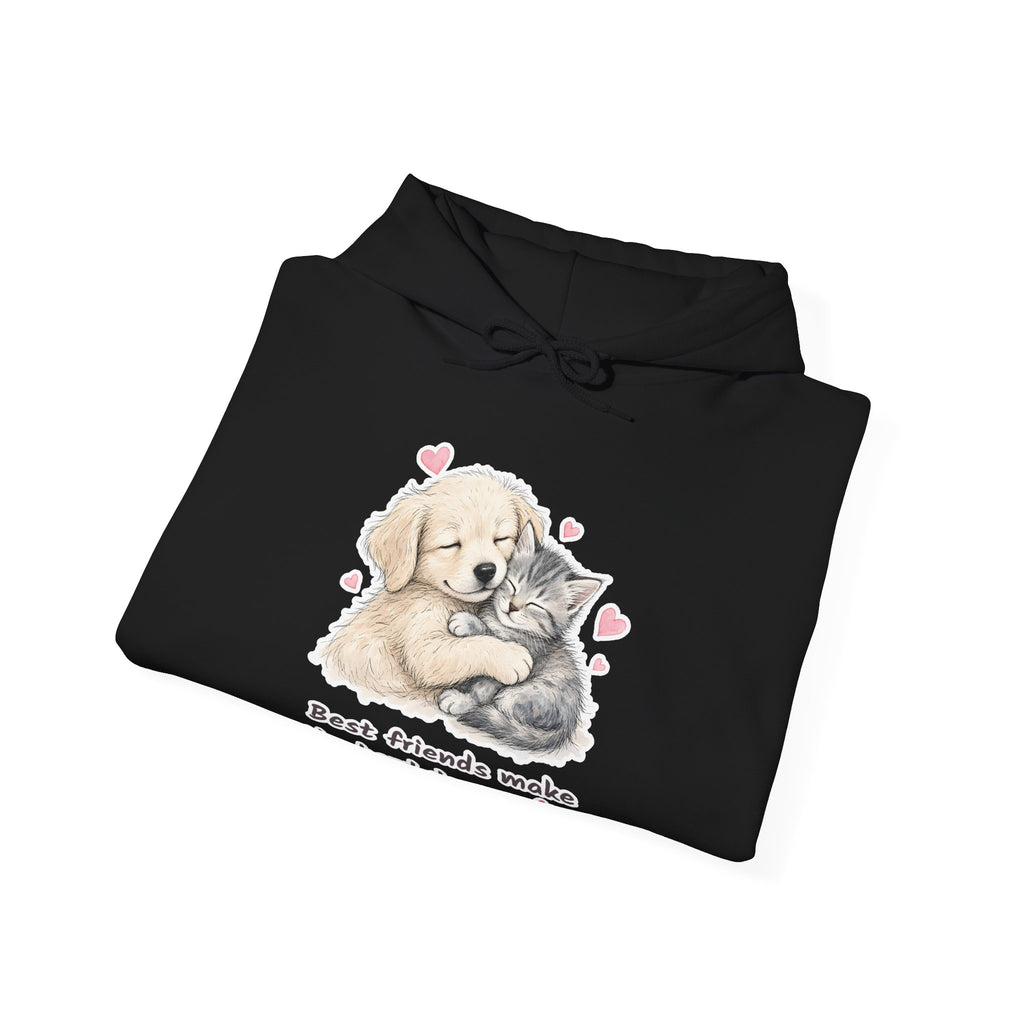 Best Friends Make the Hard Days Softer Pullover Hoodie | Spoiled Pet Luxe
