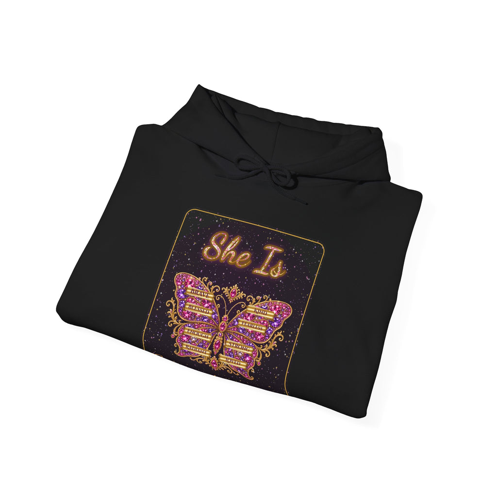 She Is Pullover Hoodie | Spoiled Pet Luxe