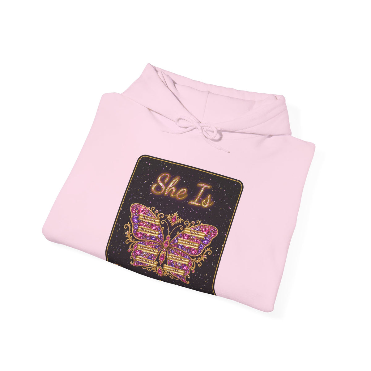 She Is Pullover Hoodie | Spoiled Pet Luxe