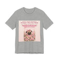Pink Survivor Pug Tee — Breast Cancer Awareness Shirt