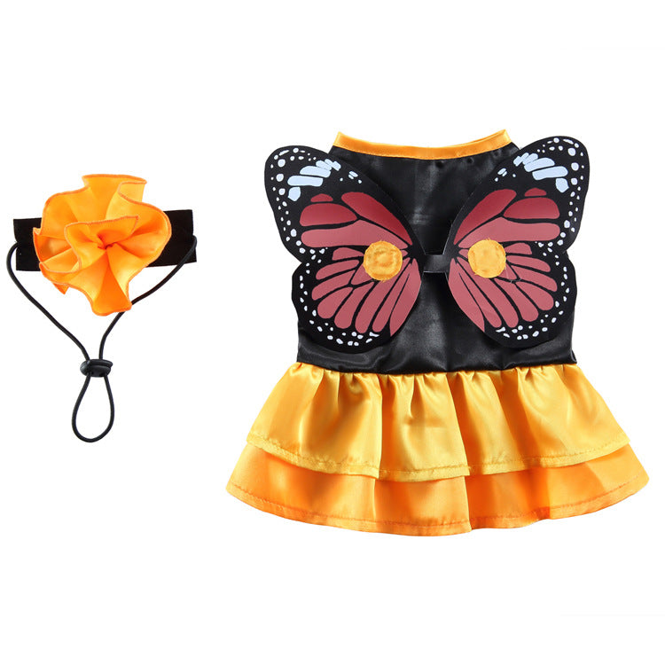 Butterfly Fairy Halloween Costume for Pets by eprolo