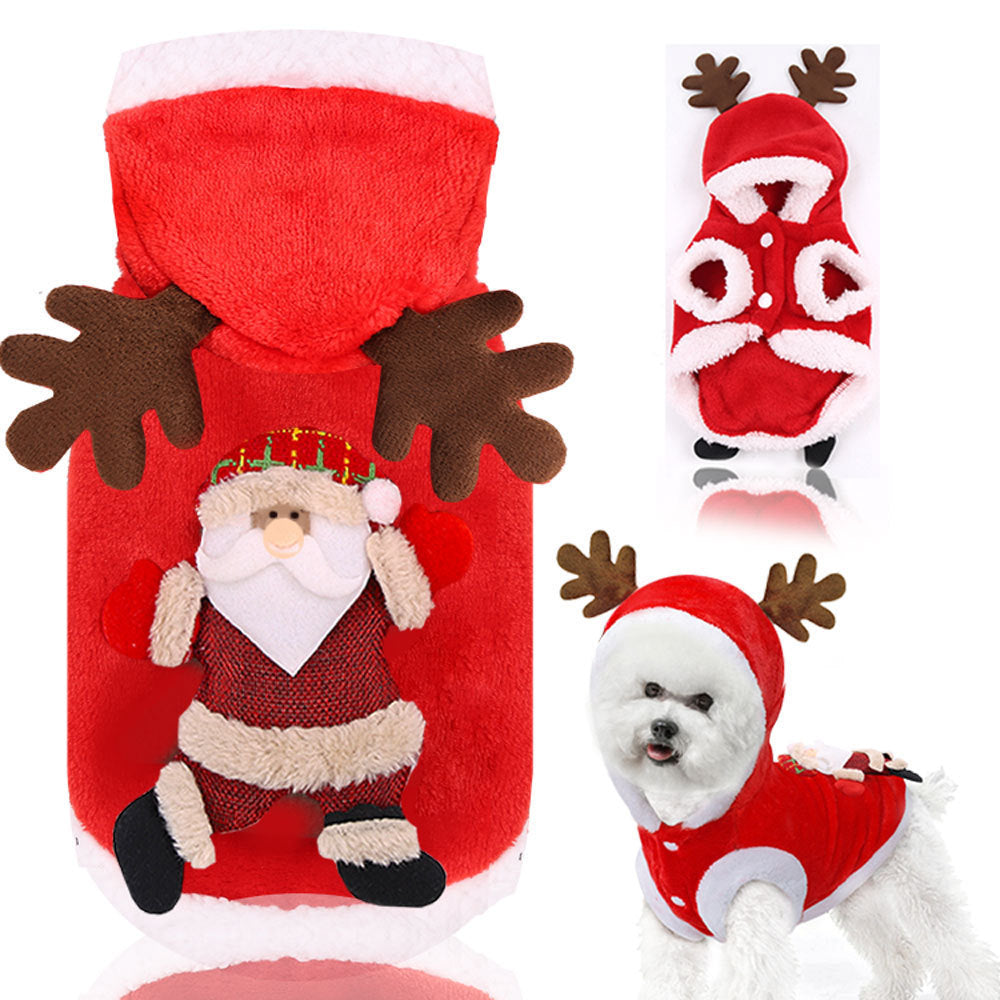 Reindeer Christmas Costume for Pets