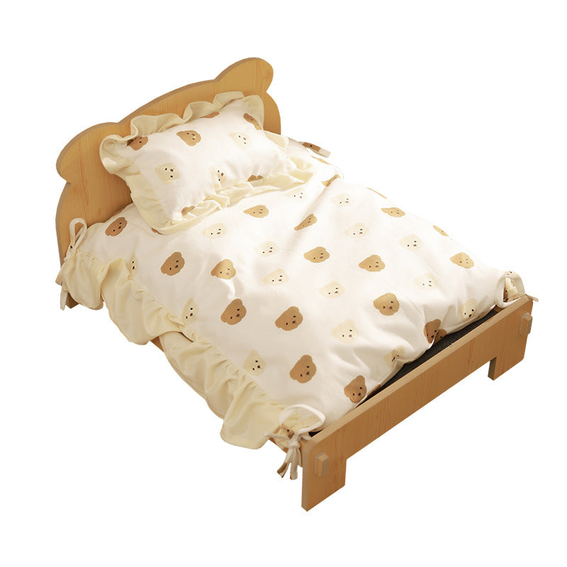 Universal Solid Wood Pet Bed by eprolo