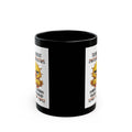 11 oz 5 Personalities Black Coffee Mug