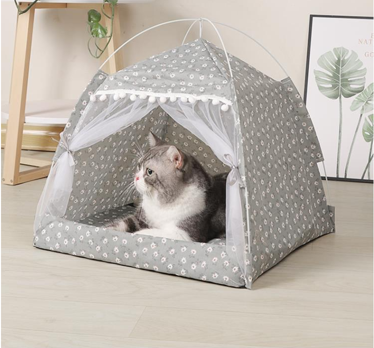 Canvas Pet Tent – Cozy Indoor & Outdoor Pet Hideaway by eprolo