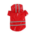 Pet Raincoat with Reflective Strips, Thickened Waterproof Raincoat for Small and Medium Dogs