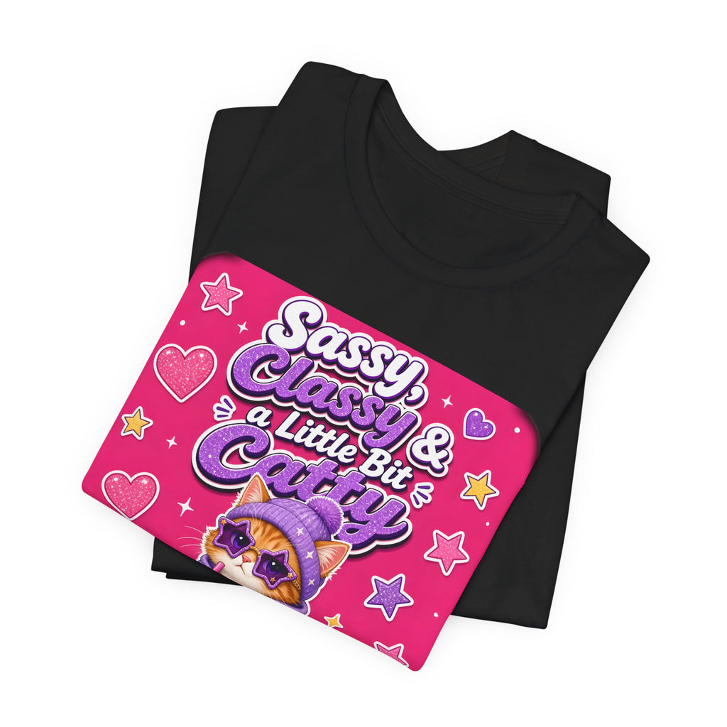 Sassy, Classy & a Little Bit Catty Tee | Spoiled Pet Luxe