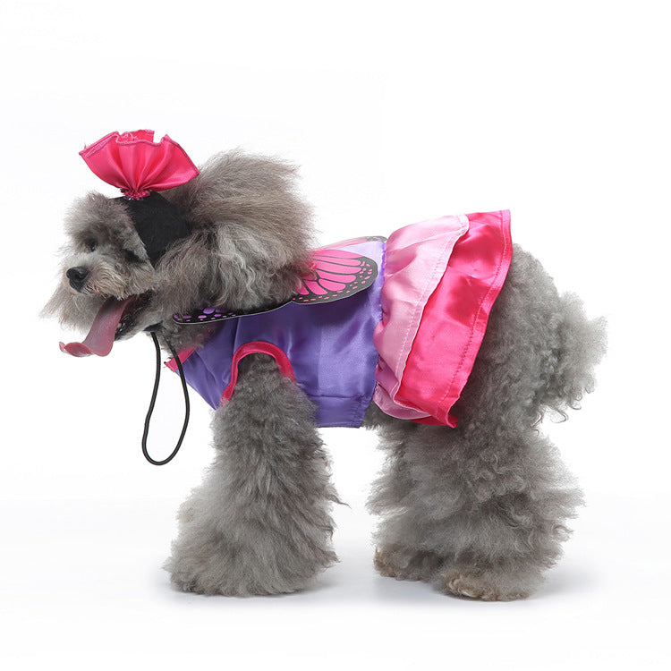 Butterfly Fairy Halloween Costume for Pets by eprolo