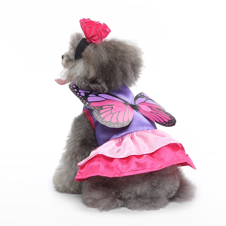 Butterfly Fairy Halloween Costume for Pets by eprolo