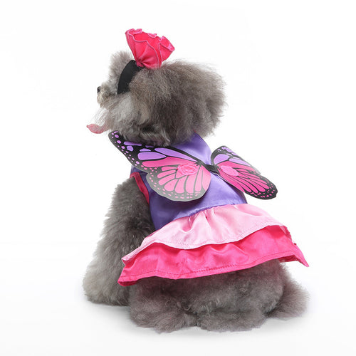 Butterfly Fairy Halloween Costume for Pets by eprolo
