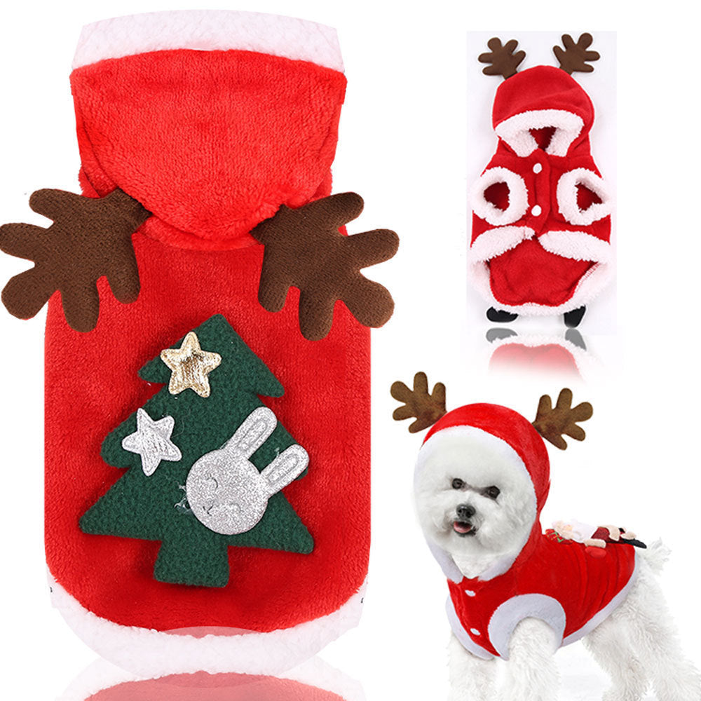 Reindeer Christmas Costume for Pets