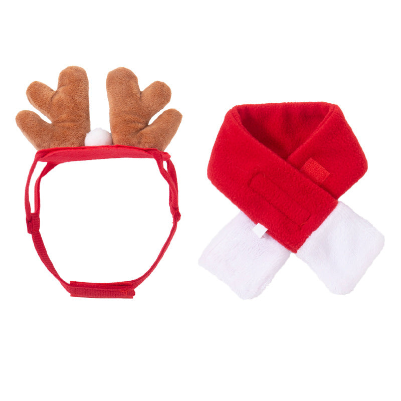Christmas Cloak with Scarf and Hat