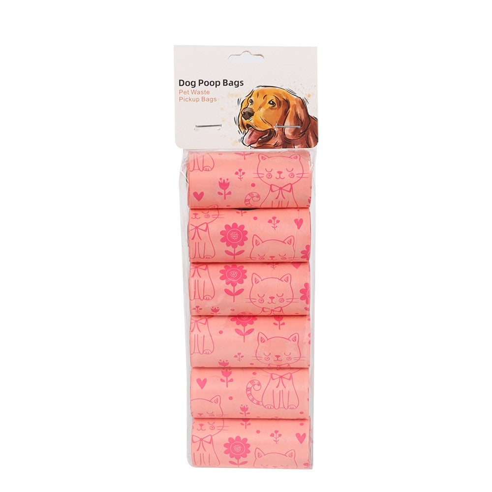 Biodegradable Poop Bags for Dogs, Cute Prints