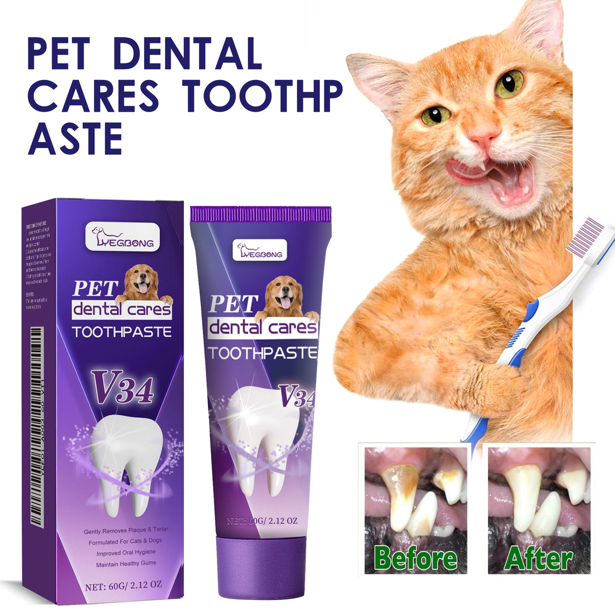 Pet Dental Toothpaste by eprolo