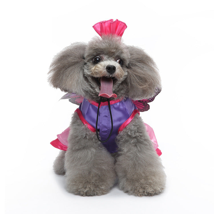 Butterfly Fairy Halloween Costume for Pets by eprolo