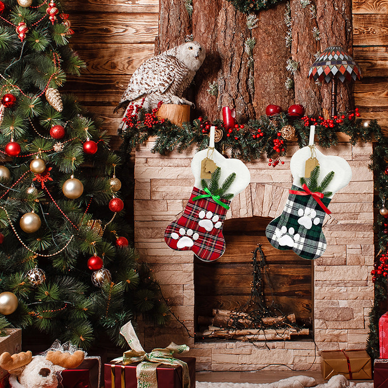 Christmas Pet Socks Gift Bag