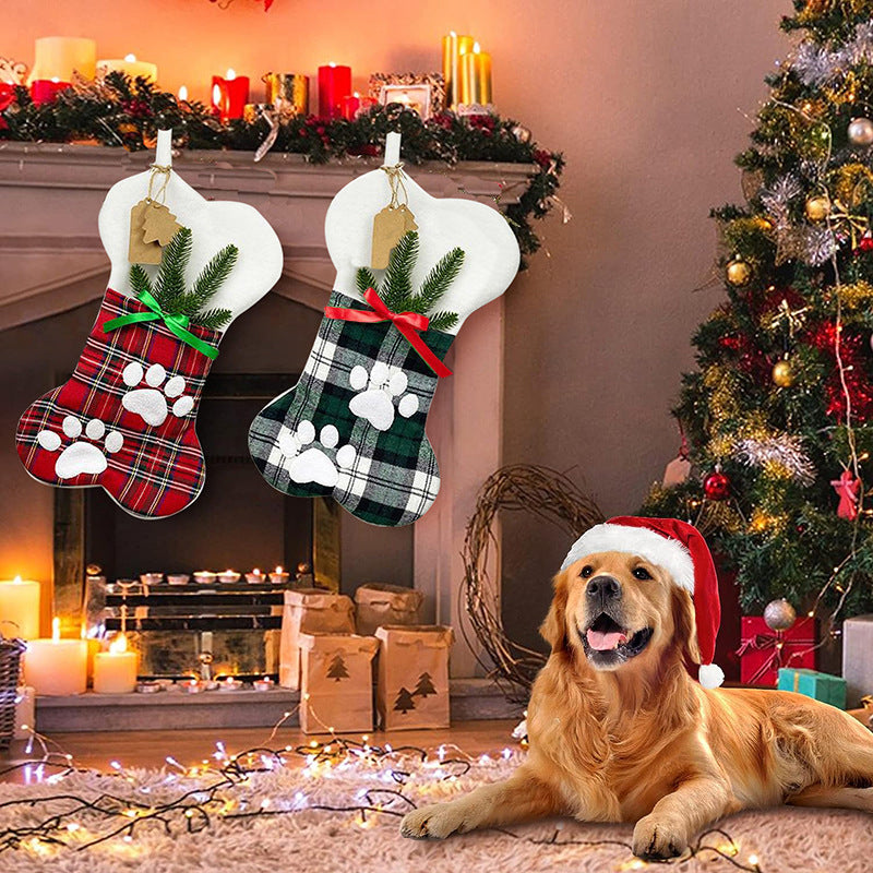 Christmas Pet Socks Gift Bag
