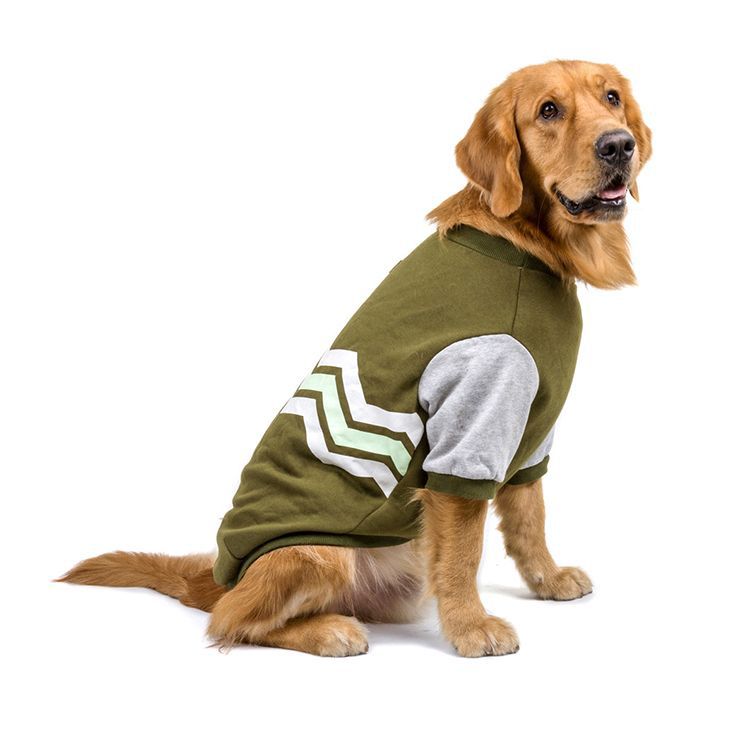 Warm Cotton Sweater for Large Dogs Unisex by eprolo