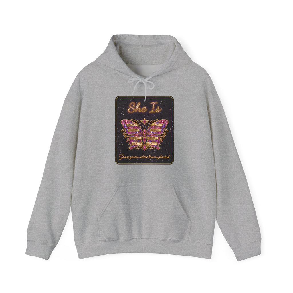 She Is Pullover Hoodie | Spoiled Pet Luxe