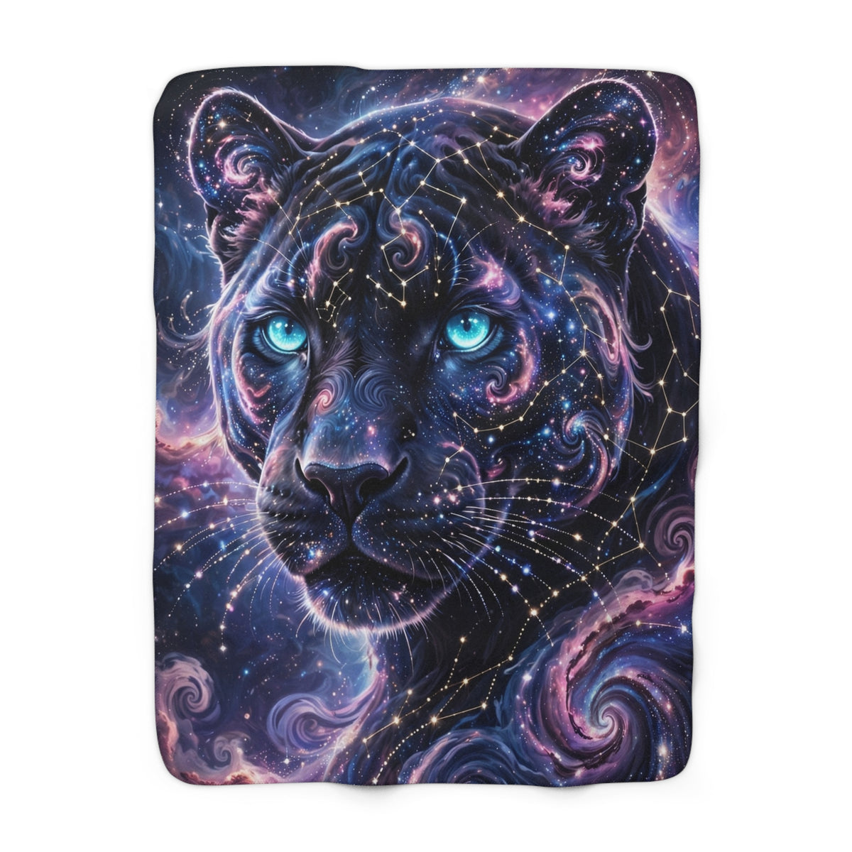 Sherpa Fleece Black Panther Blanket