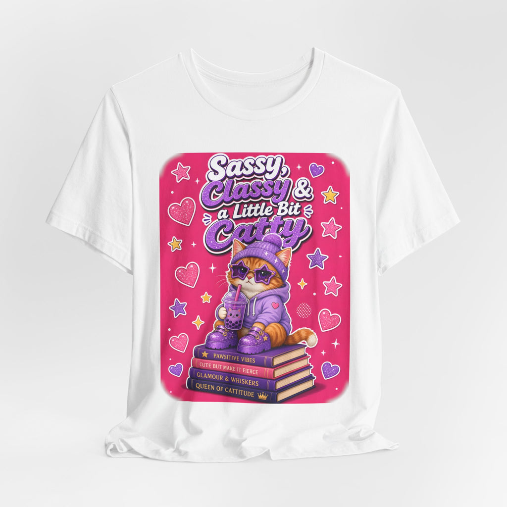 Sassy, Classy & a Little Bit Catty Tee | Spoiled Pet Luxe