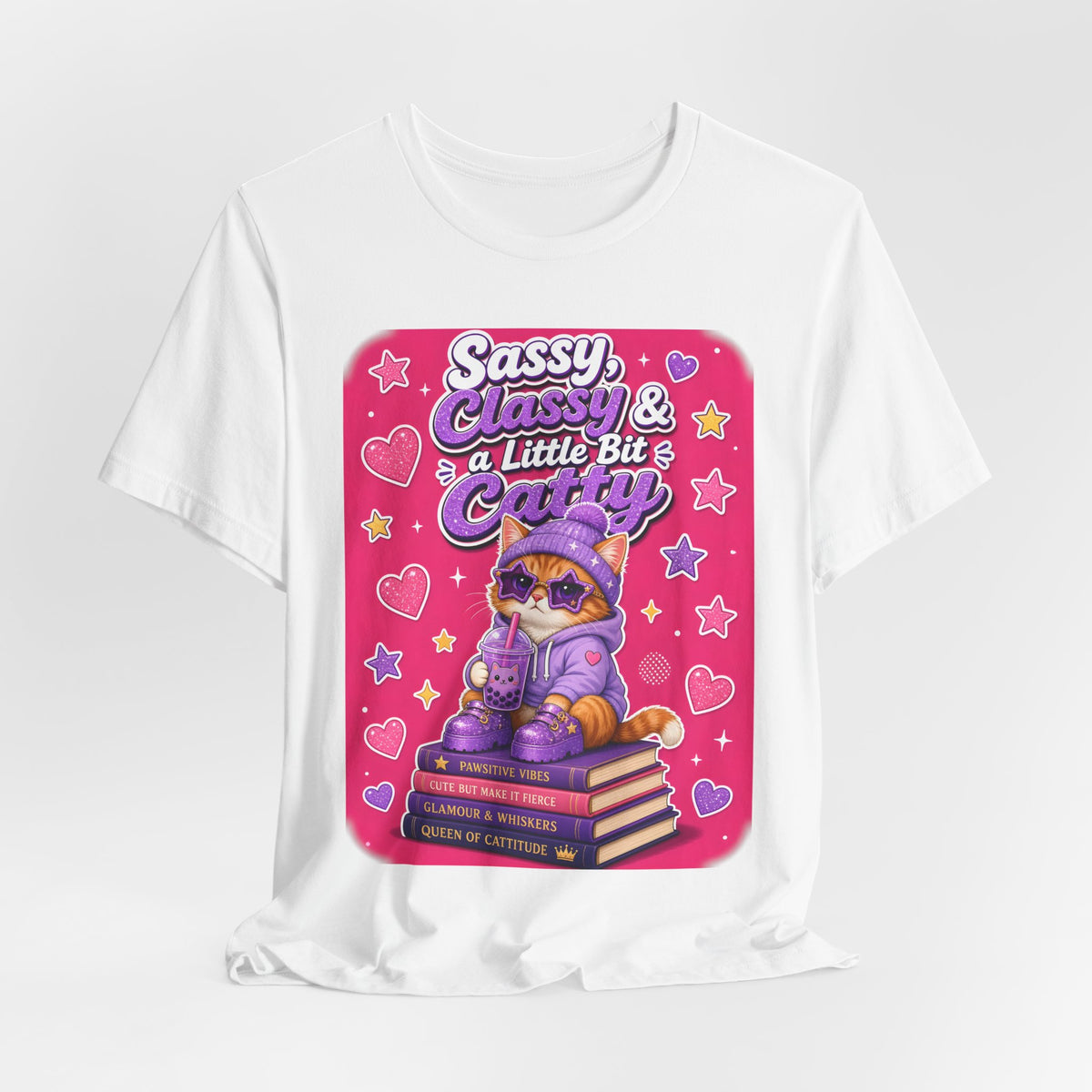 Sassy, Classy & a Little Bit Catty Tee | Spoiled Pet Luxe