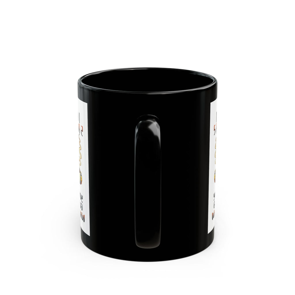 11 oz 5 Personalities Black Coffee Mug