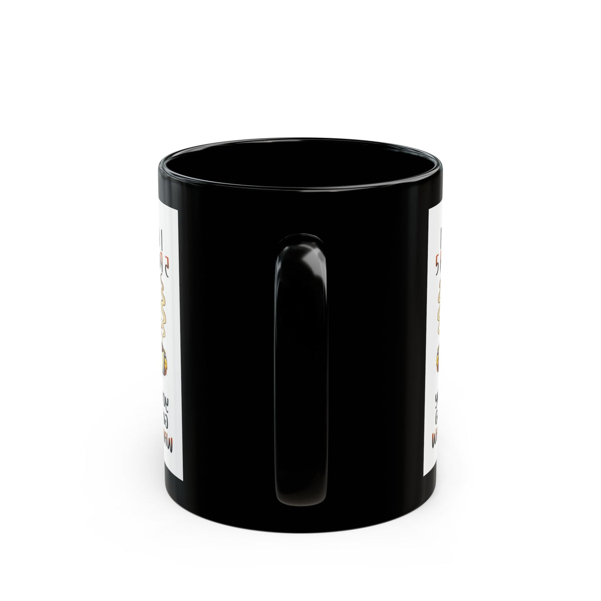 11 oz 5 Personalities Black Coffee Mug