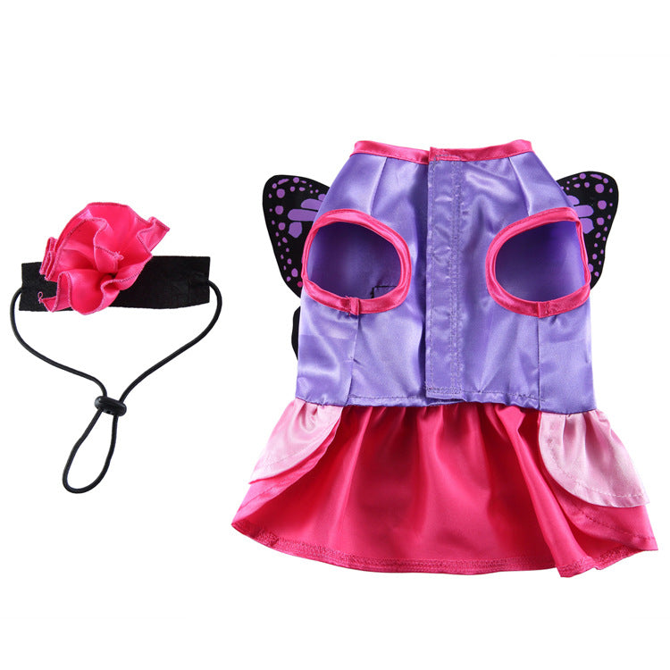 Butterfly Fairy Halloween Costume for Pets by eprolo