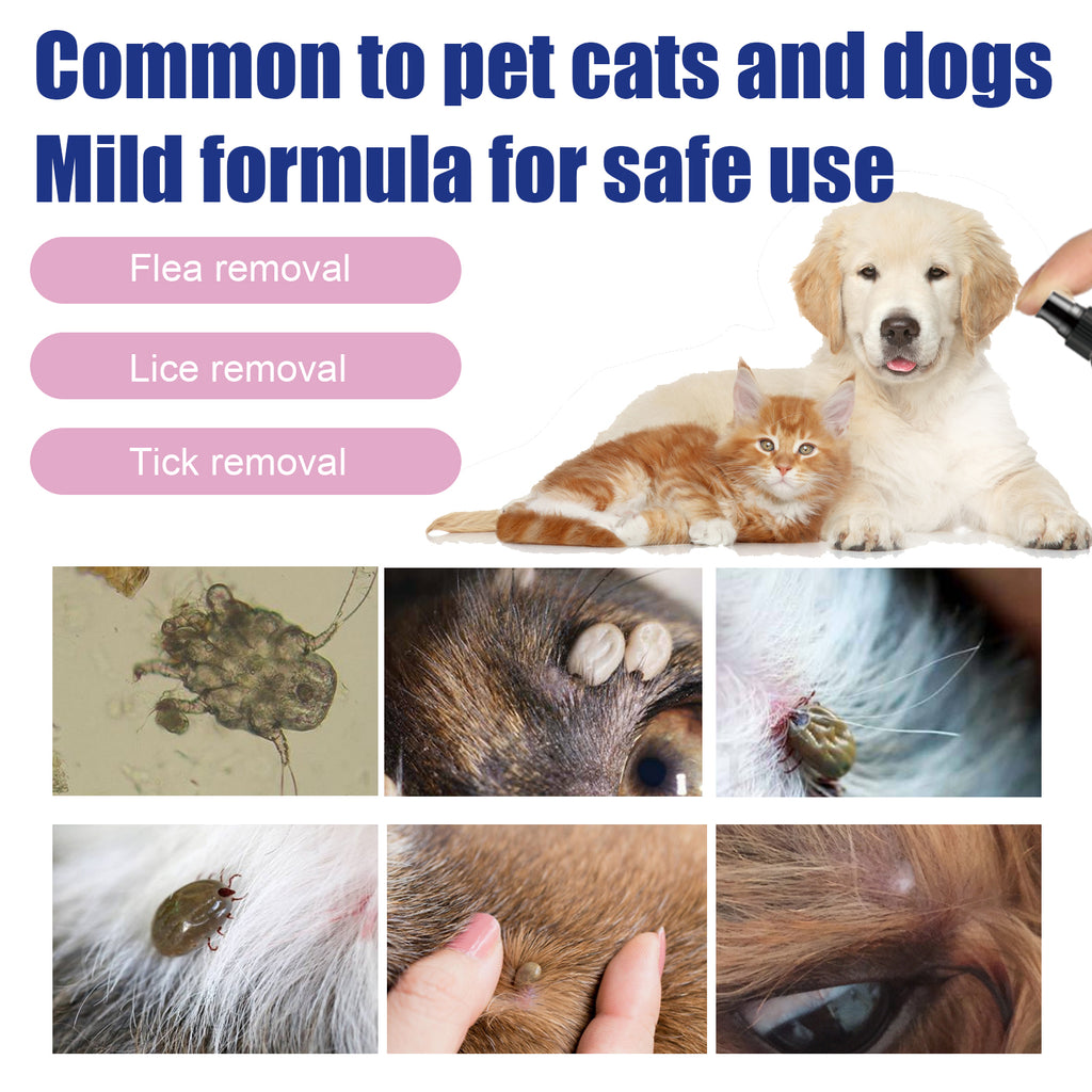 Flea & Tick Anti-Itch Spray for Cats & Dogs by eprolo