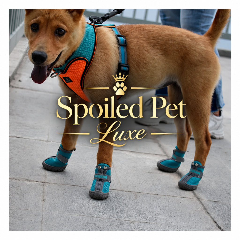 Breathable non-slip shoes for small and medium dogs