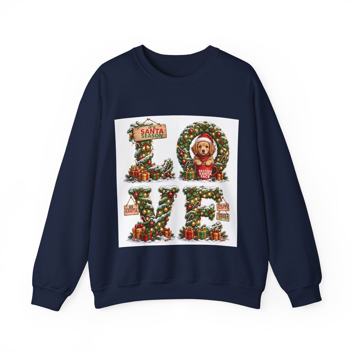 Christmas LOVE Puppy Sweatshirt