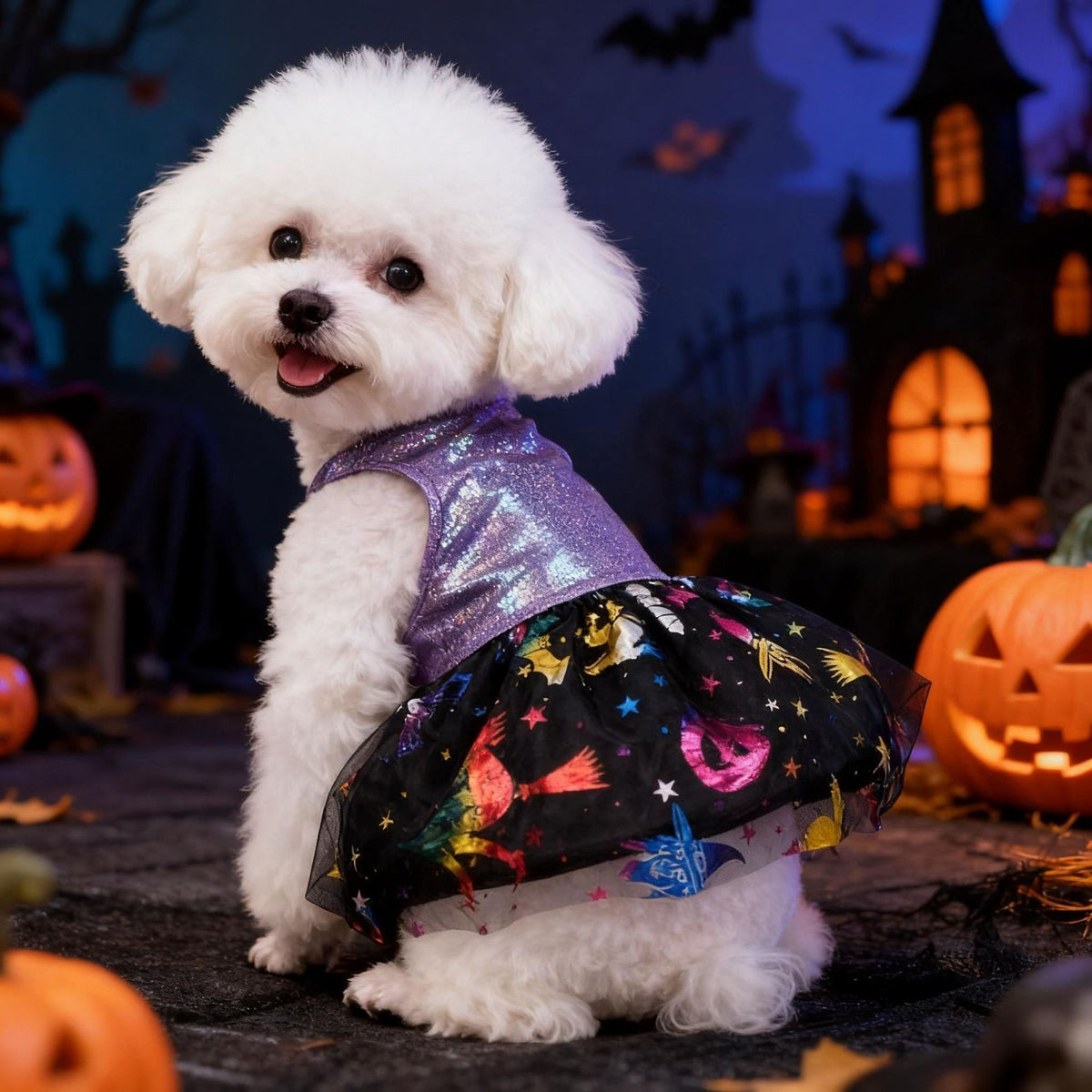 Shiny Halloween Costume for Pets by eprolo