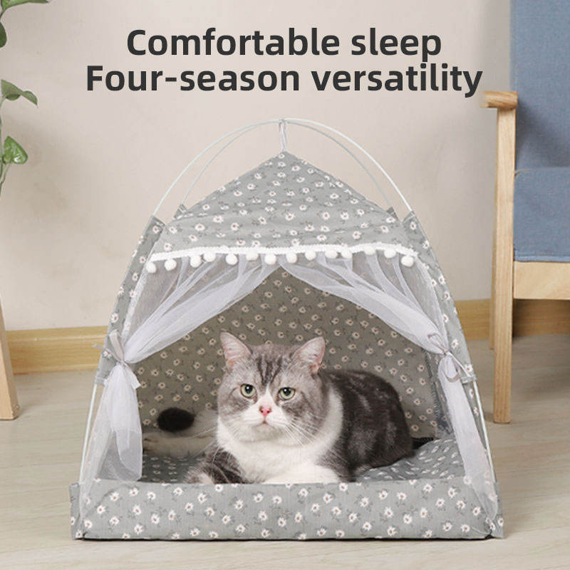 Canvas Pet Tent – Cozy Indoor & Outdoor Pet Hideaway by eprolo
