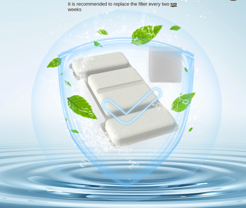 Smart stainless steel cat water dispenser with wireless sensor; no plug-in, automatic circulation, large capacity.