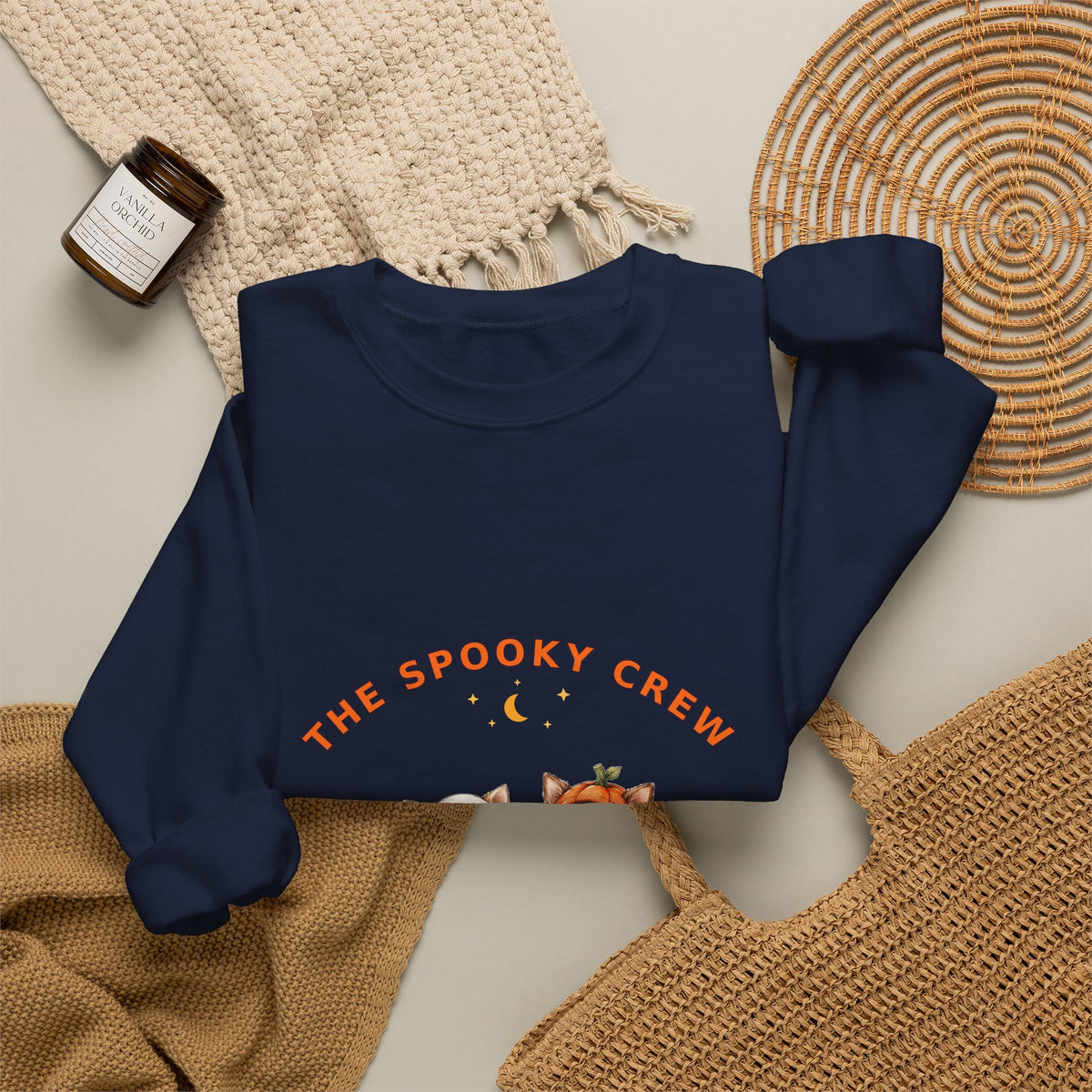 The Spooky Crew Halloween Sweatshirt — Funny Chihuahua Costume Dogs | Spoiled Pet Luxe