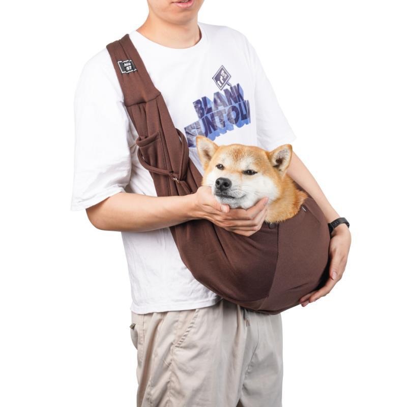 Breathable foldable carrier bag for small dogs and cats