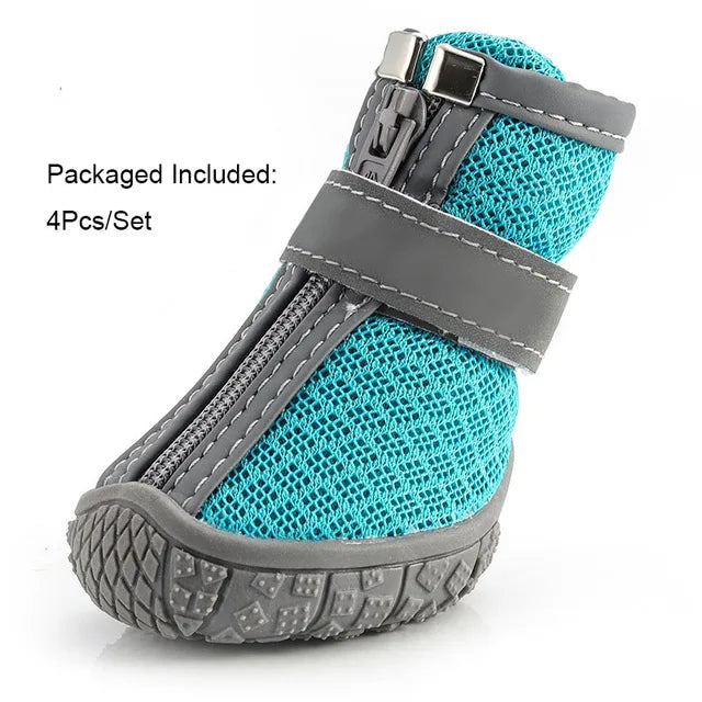 Breathable non-slip shoes for small and medium dogs