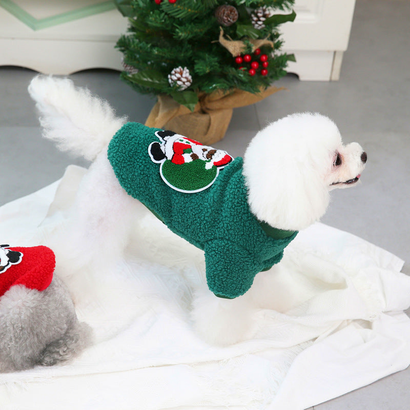 Christmas Tree Sweater for Small Dogs