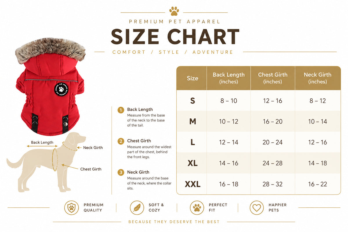 Winter Padded Dog Jacket by eprolo