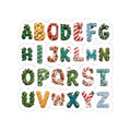 Christmas Alphabet Sticker Sheet