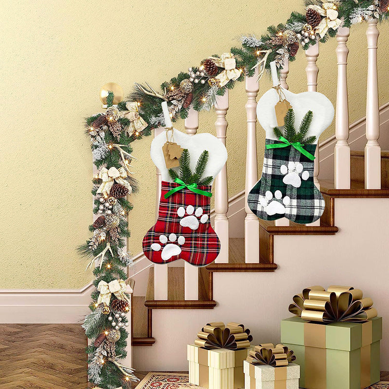 Christmas Pet Socks Gift Bag