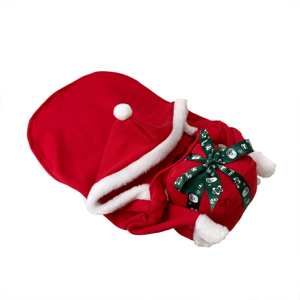 Gift-Shaped Christmas Costume for Pets