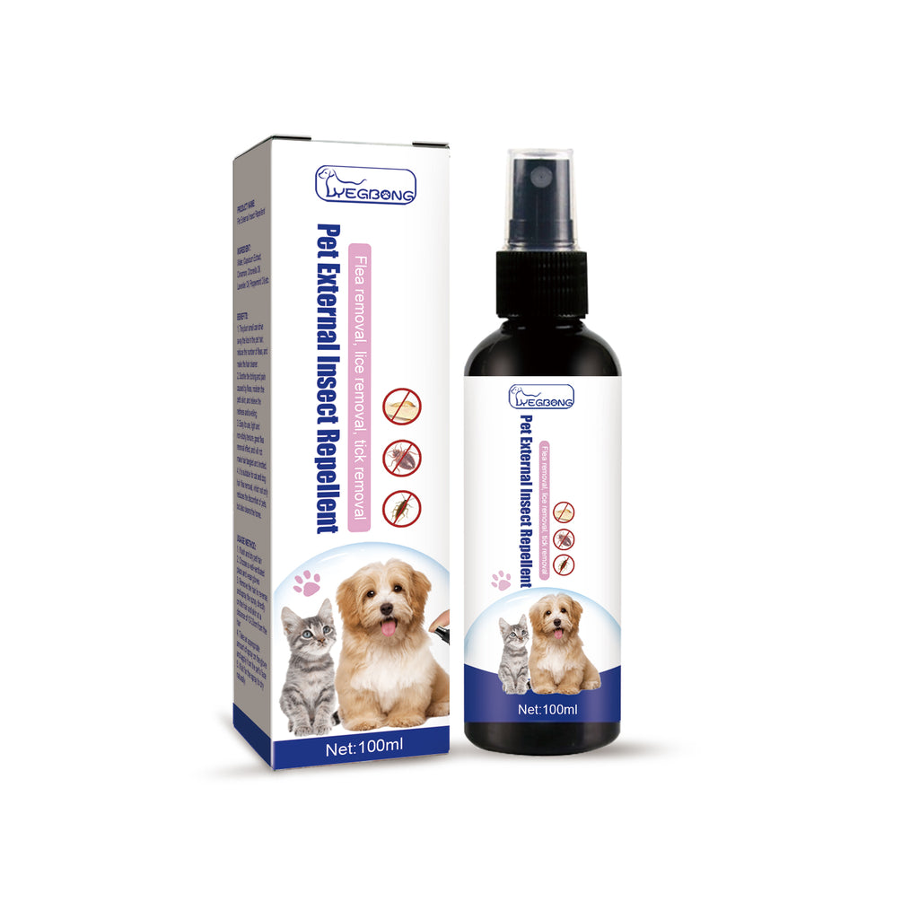 Flea & Tick Anti-Itch Spray for Cats & Dogs by eprolo