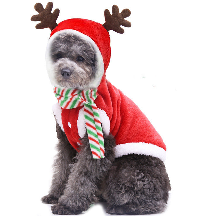 Reindeer Christmas Costume for Pets